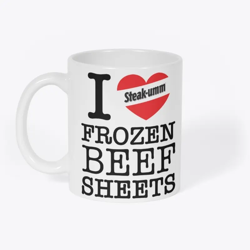 I Love Frozen Beef Sheets