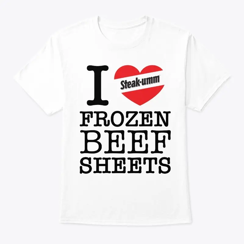 I Love Frozen Beef Sheets